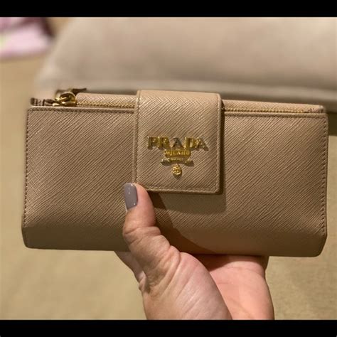 prada saffiano cameo wallet|prada saffiano wallet price.